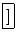 \fbox{\rule[-.25em]{0em}{1.1em}]}