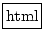 \fbox{\rule[-.25em]{0em}{1.1em}html}