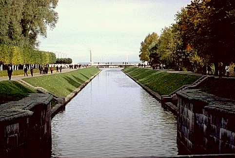   61 Petergof: View towards the Baltic Sea                    